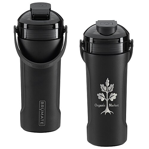 BruMate Multishaker Vacuum Bottle - 25 oz - Laser Engraved Main Image