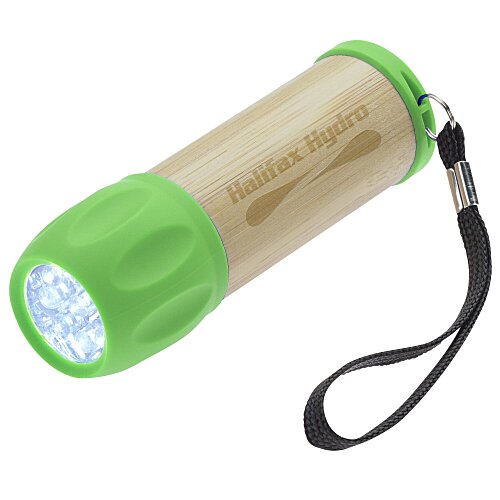 Destin LED Bamboo Accent Flashlight - Closeout Main Image