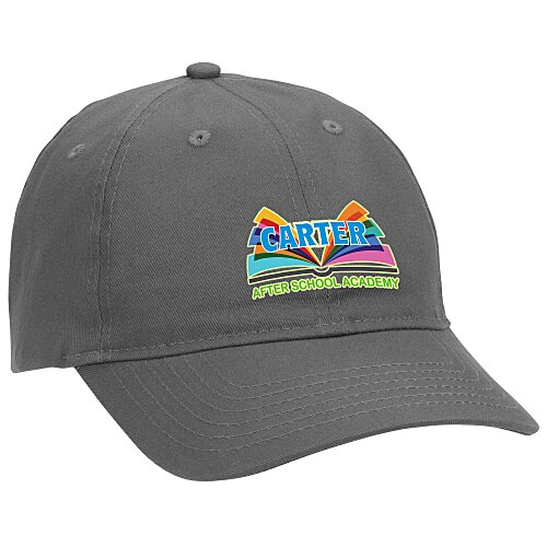 Dublin Unstructured Cotton Twill Cap - Full Colour Main Image