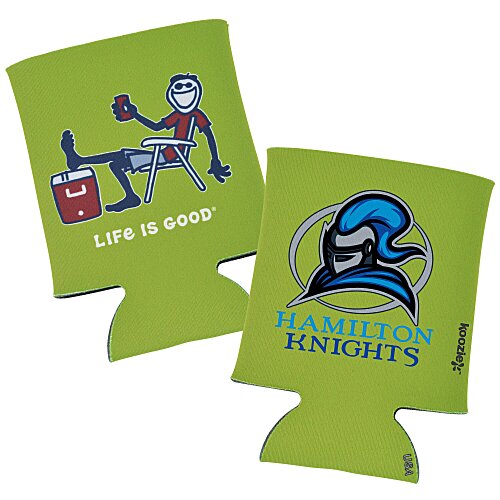 Life is Good Koozie® Can Cooler - Full Colour - Cooler Main Image