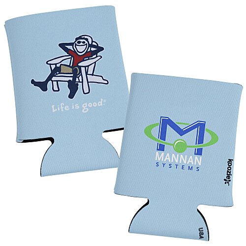 Life is Good Koozie® Can Cooler - Full Colour - Adirondack Main Image