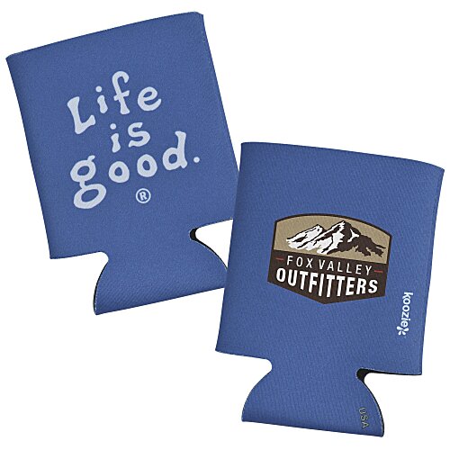 Life is Good Koozie® Can Cooler - Full Colour - LIG Main Image