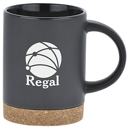 Caspian Coffee Mug with Cork Bottom - 13.5 oz. - 24 hr Main Image