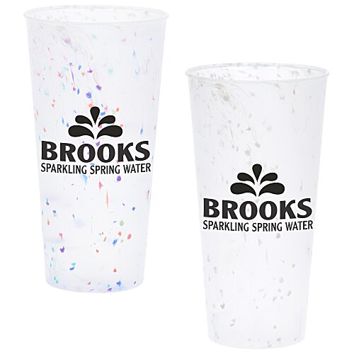 Rave Rainbow Confetti Mood Tumbler - 26 oz Main Image
