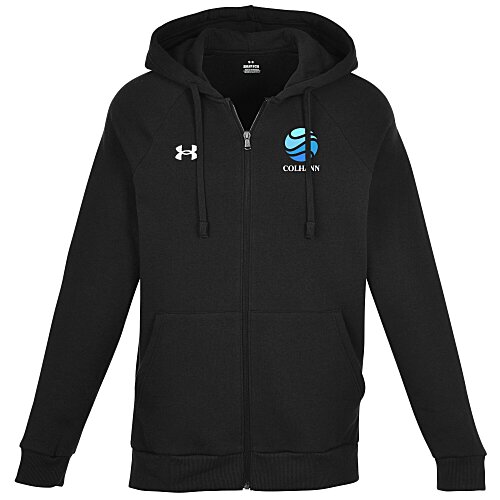 Under Armour Rival Fleece Full-Zip Hoodie - Full Colour Main Image