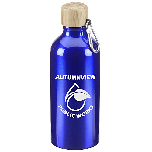 Tundra Aluminum Bottle with Bamboo Lid - 20 ounces Main Image