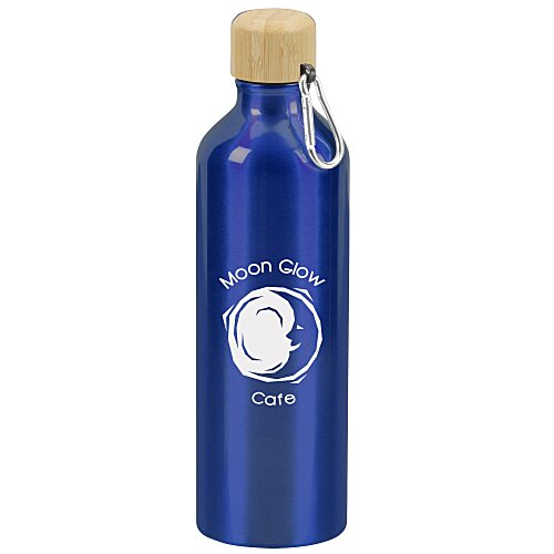 Tundra Aluminum Bottle with Bamboo Lid - 25 ounces Main Image