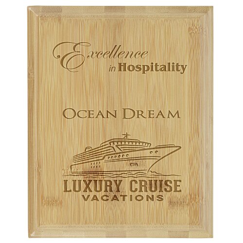 Prosperity Bamboo Plaque x 10 inches x 8 inches Main Image