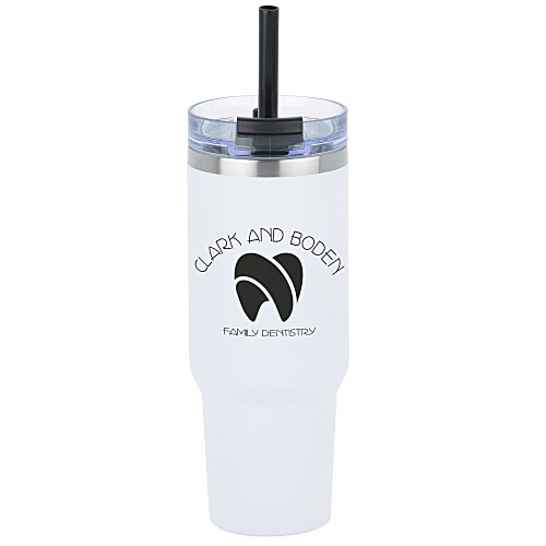 Charger Vacuum Tumbler - 40 oz Main Image