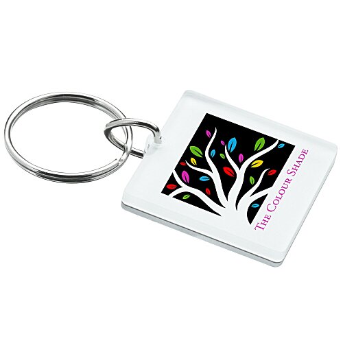 Mirrored Keychain - Square Main Image
