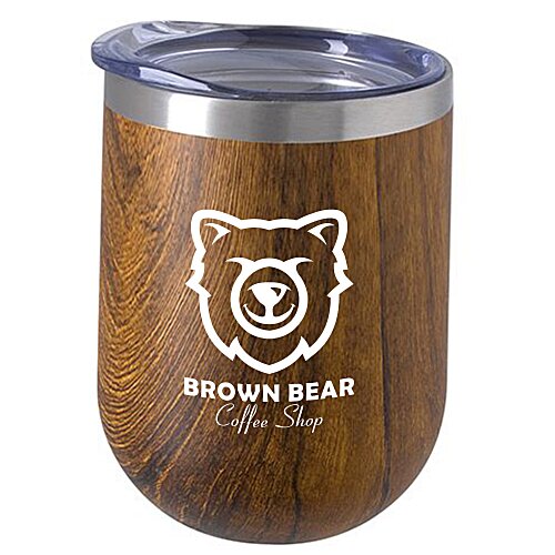 Wine Vacuum Tumbler - 12 oz. - Closeout Main Image