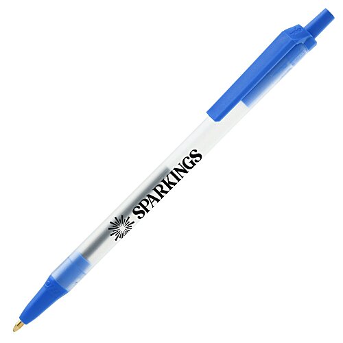 Bic Clic Stic Pen - Clear - 24 hr Main Image