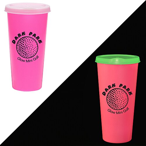 Rave Nite Glow Tumbler with Lid - 26 oz. Main Image