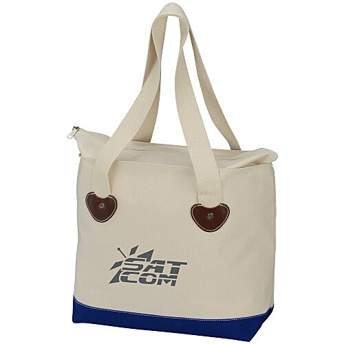 Zippered Boat Tote- Closeout Main Image