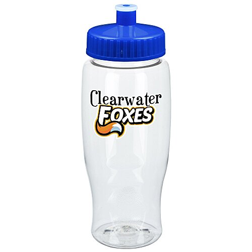 Clear Impact Comfort Grip Bottle - 27 oz - Full Colour Main Image