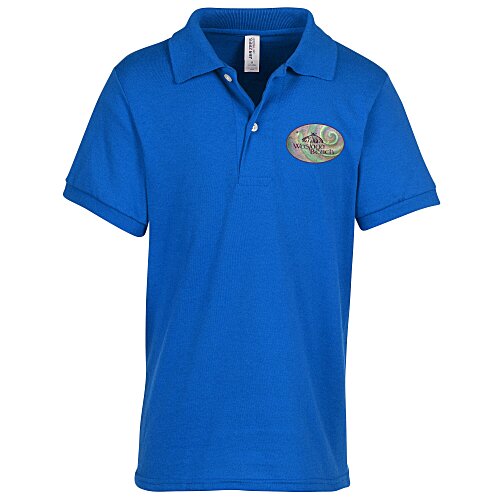 Jerzees Dri-Power Polo - Youth - Full Colour Main Image