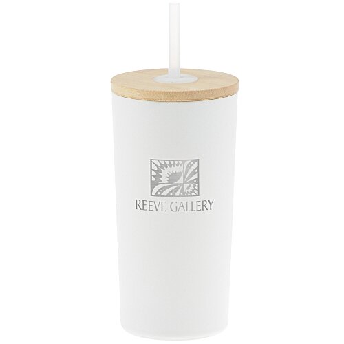 Wren Vacuum Tumbler with Straw - 17 oz - Laser Engraved Main Image
