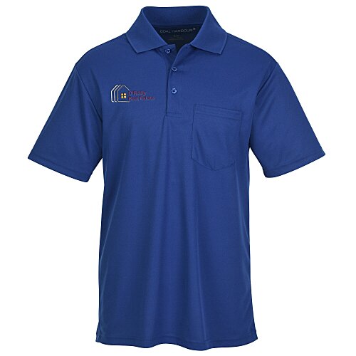 Coal Harbour Everyday Snag Resistant Pocket Polo Main Image