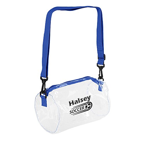 Seymour Clear Barrel Bag - Closeout Main Image
