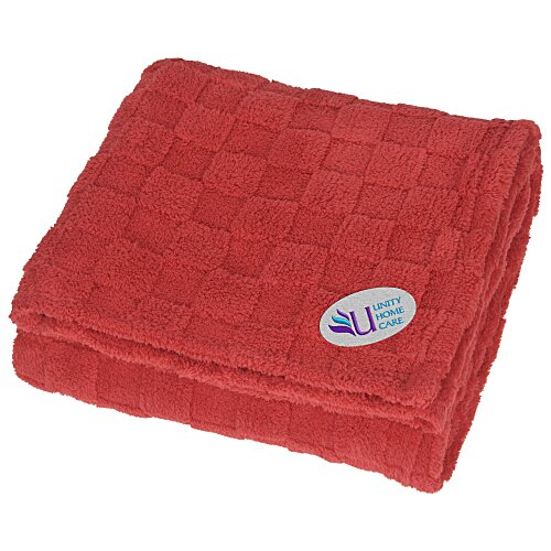 Ultra Plush Checkered Pattern Blanket Main Image