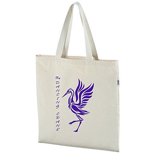 Toronto 11 oz. Cotton Flat Tote Main Image