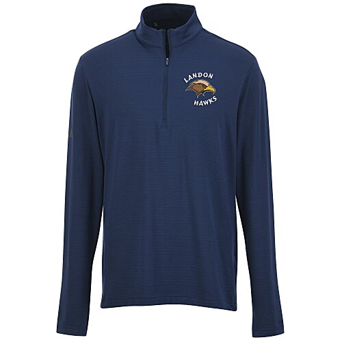 adidas Textured Stripe 1/4-Zip Pullover - Men's Main Image