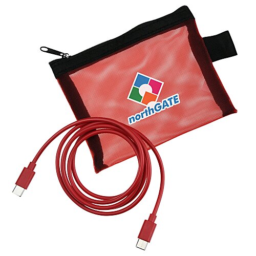 Mesh Charging Cable Pouch Main Image