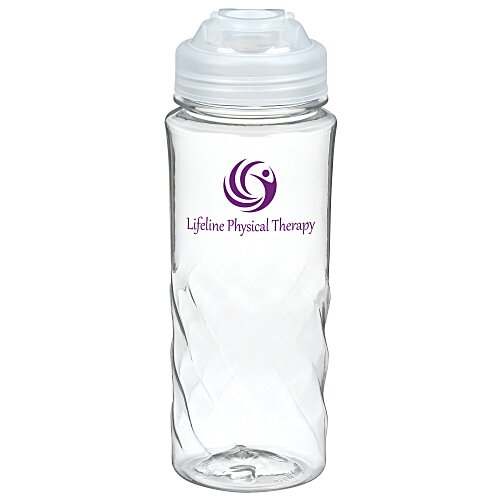 Refresh Captivate Water Bottle with Flip Lid - 20 oz - Clear Main Image