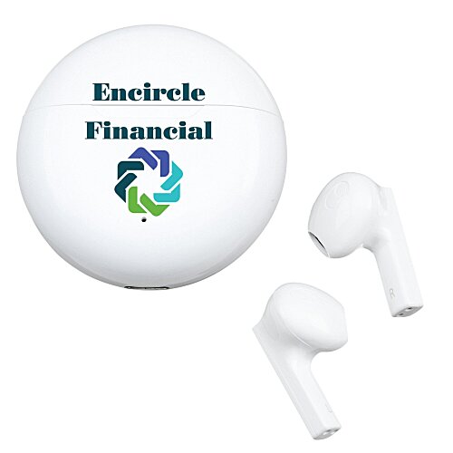 Bawl Pro True Wireless Earbuds - Full Colour Main Image