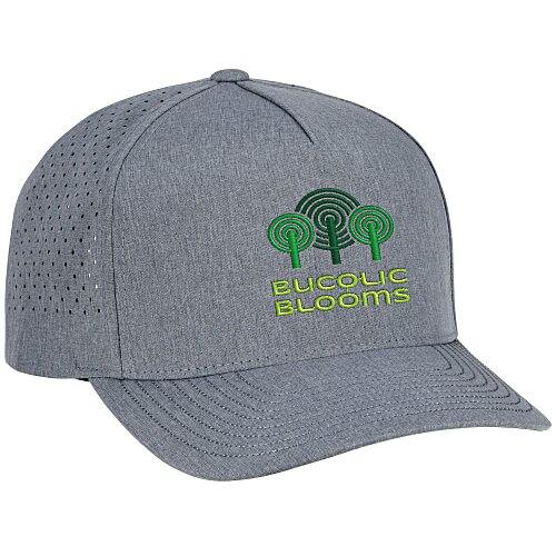 Yupoong Classics Perforated 5 Panel Snapback Cap Main Image