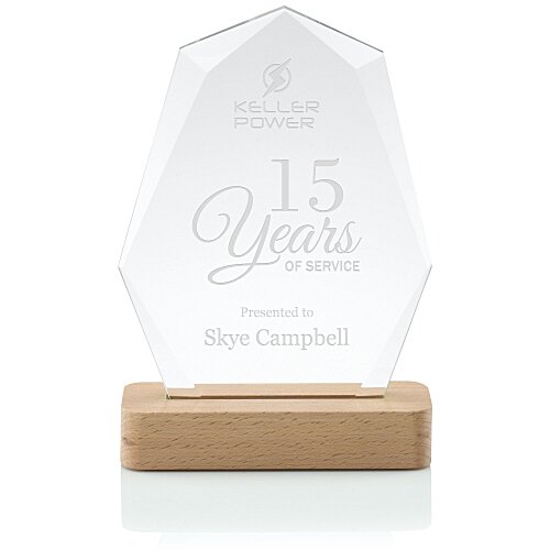 Babylon Starfire Glass Award - 7 1/2 inches Main Image