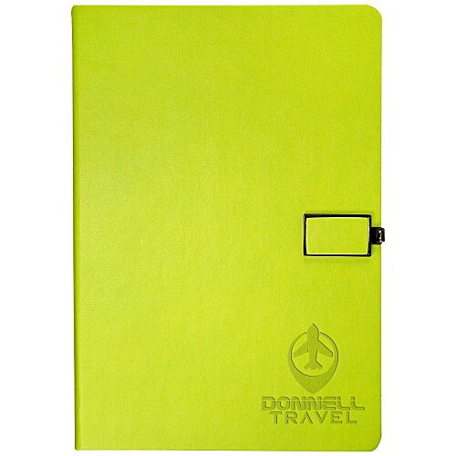 Tuscany™ Journal with Magnetic Badge Closure - Closeout Main Image