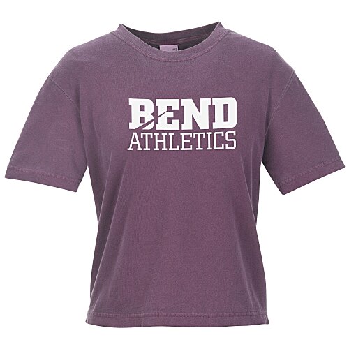 Garment-Dyed Heavyweight Boxy T-Shirt - Ladies' Main Image