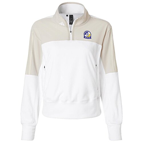 adidas 1/4-Zip Fleece Sweatshirt - Ladies' Main Image