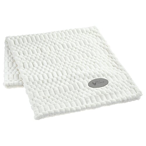 Textured Ultra Soft Microfleece Blanket Main Image