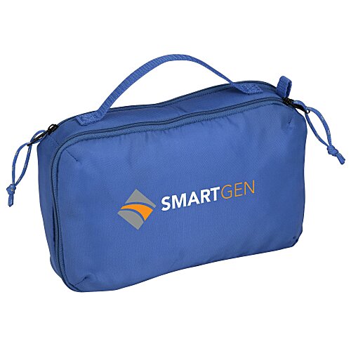 Corbin Dual Zip Travel Pouch - Full Colour Main Image
