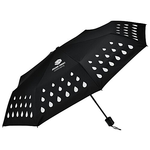 Colour Changing Rain Drop Umbrella - 42 inch Arc Main Image