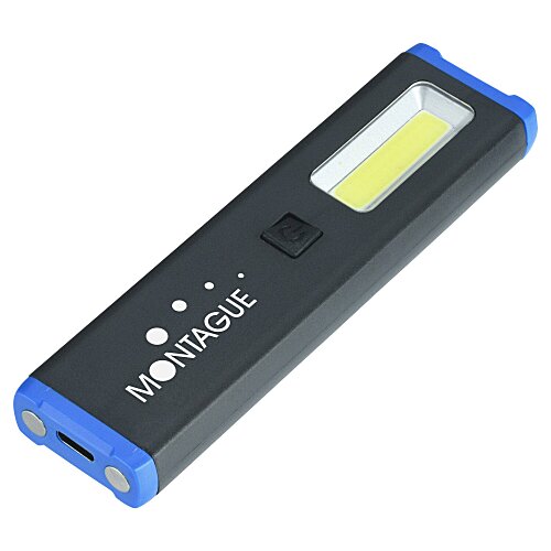 Slim Rechargeable COB Flashlight Main Image