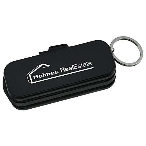 Commuter Duo Charging Cable Keychain Main Image