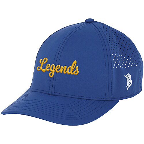 Branded Bills Bare Curved Performance Cap - 3D Puff Embroidery Main Image