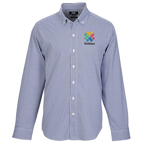 Cutter & Buck Skyline Gingham Dress Shirt - Men's Main Image