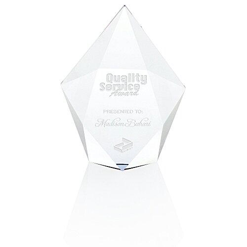 Hobart Prismatic Crystal Award - 8 inches Main Image