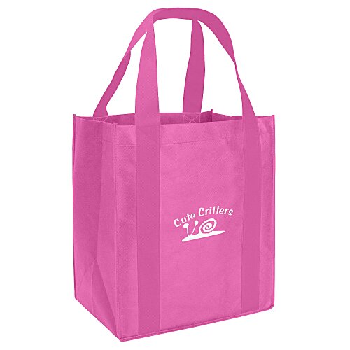 Grande Printed Shopping Tote - 14 inches x 12 1/2 inches - Closeout Colour Main Image