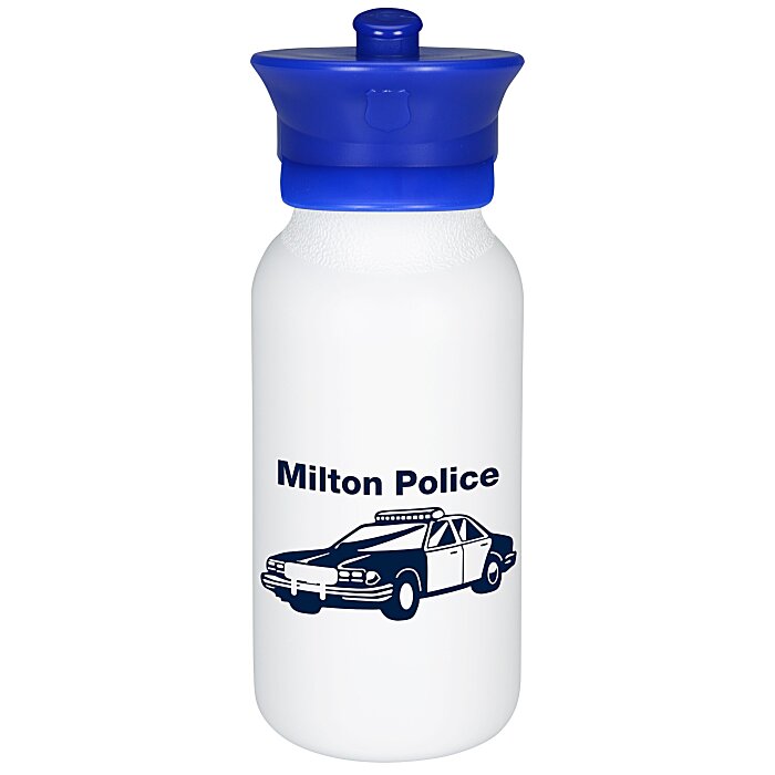  Police Officer Hat Sport Bottle - 20 oz. C141089