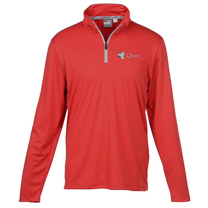 Puma on sale quarter zip