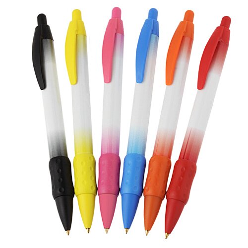 Additional Image 1 - a group of pens in a row