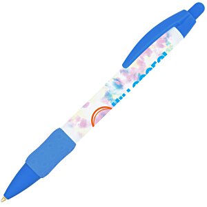 Additional Image 1 - a blue pen with a white cap