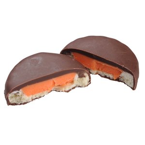 Additional Image 2 - a chocolate candy with orange filling