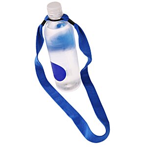 Additional Image 1 - a water bottle with a blue strap