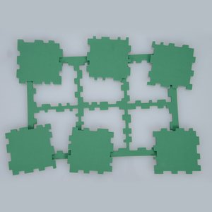 Additional Image 2 - a green square and square shapes
